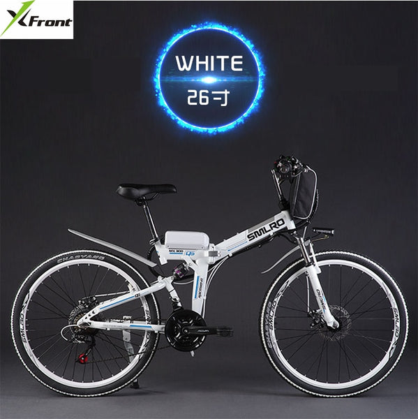 Original X-Front brand 21 speed 26 inch 20A 48V 500W Lithium Battery Electric folding Mountain Bike downhill Bicycle ebike