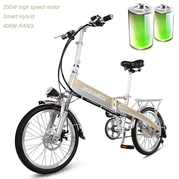 20 inch folding electric bike boost 48V lithium battery rang 50km max speed 30km bottle mini adult scooter speed change samrt