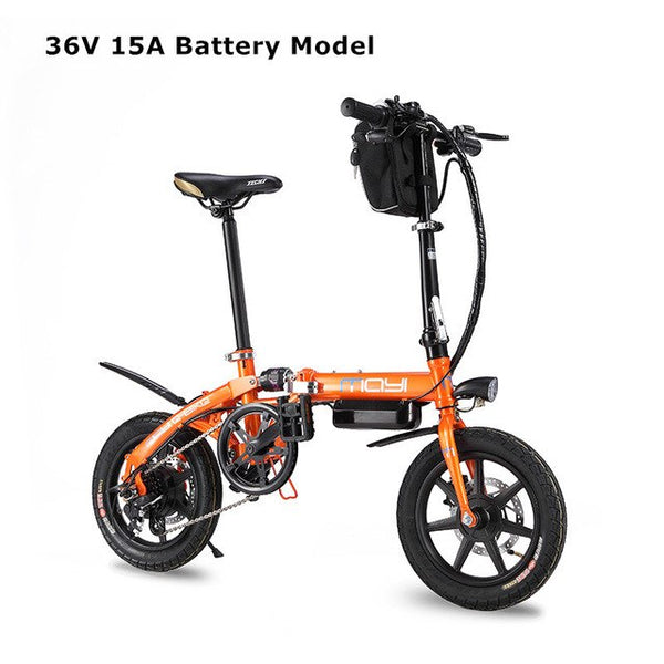 XFront Brand Electric Bicycle 14 inch Wheel Carbon Steel Frame Foldin