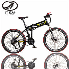 27 Speeds, 26 iches, 48V/10A, 350W, Folding Electric Bicycle, Aluminum Alloy Frame, Mountain Bike, High Speed over 30 km/h