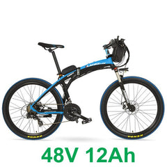Lankeleisi GP Electric Bicycle, Folding Bike, 26 inches, 36/48V, 240W, Disc Brake, Fast-folding, Mountain Bike