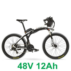 Lankeleisi GP Electric Bicycle, Folding Bike, 26 inches, 36/48V, 240W, Disc Brake, Fast-folding, Mountain Bike