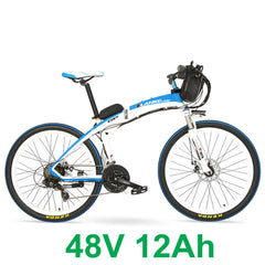 Lankeleisi GP Electric Bicycle, Folding Bike, 26 inches, 36/48V, 240W, Disc Brake, Fast-folding, Mountain Bike