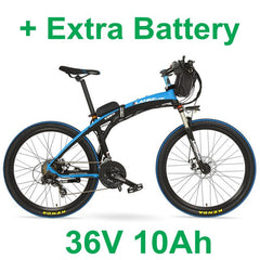 Lankeleisi GP Electric Bicycle, Folding Bike, 26 inches, 36/48V, 240W, Disc Brake, Fast-folding, Mountain Bike