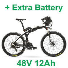Lankeleisi GP Electric Bicycle, Folding Bike, 26 inches, 36/48V, 240W, Disc Brake, Fast-folding, Mountain Bike
