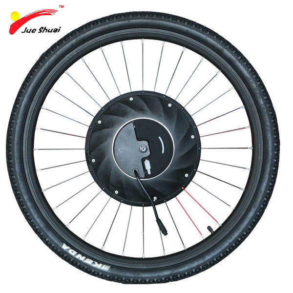 iMortor All in One Electric Bicycle Motor Wheel 26" 700C Ebike Parts USB DIY 36v 250W Electric Bike Conversion Kit with Battery