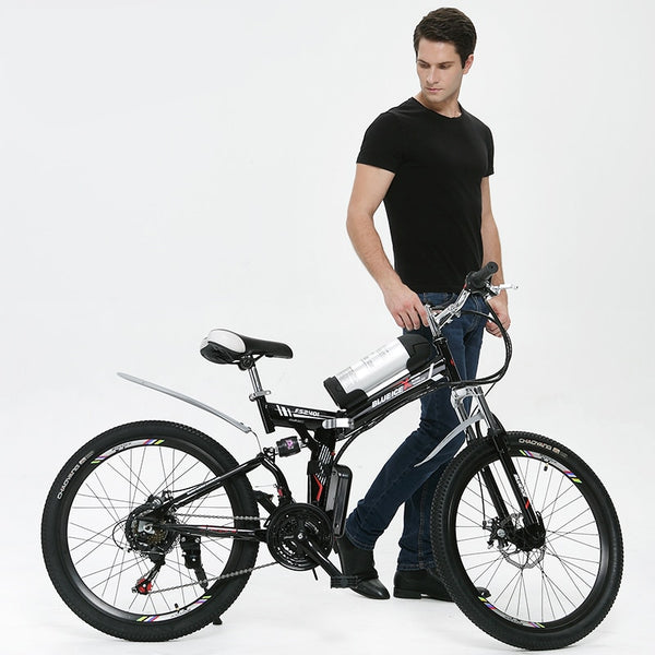 24-inch 26-inch mountain electric bike help electric folding electric van electric mountain bicylce scooter lithium battery
