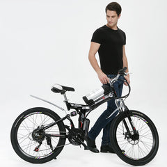 24-inch 26-inch mountain electric bike help electric folding electric van electric mountain bicylce scooter lithium battery
