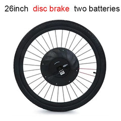iMortor All in One Electric Bicycle Motor Wheel 26" 700C Ebike Parts USB DIY 36v 250W Electric Bike Conversion Kit with Battery