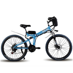 24inch electric mountain bicycle rang 60km maxspeed 35km/h  Folding electric bike 500W motor power walking  Double shock Ebike