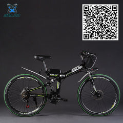 26" 48V 350W/500W 10/15/20AH Lithium Battery Folding Electric Bicycle, Mountain Bike, Electric Bike, MTB E Bike