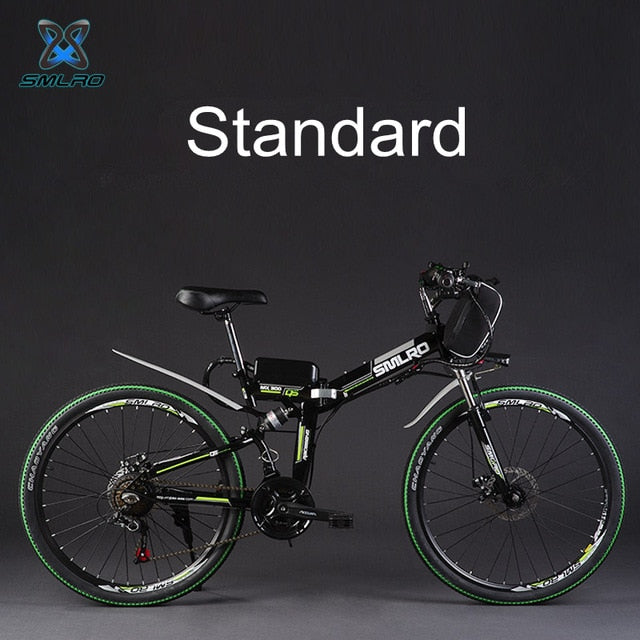 26" 48V 350W/500W 10/15/20AH Lithium Battery Folding Electric Bicycle, Mountain Bike, Electric Bike, MTB E Bike