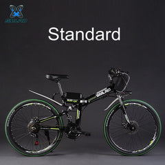 26" 48V 350W/500W 10/15/20AH Lithium Battery Folding Electric Bicycle, Mountain Bike, Electric Bike, MTB E Bike