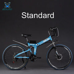 26" 48V 350W/500W 10/15/20AH Lithium Battery Folding Electric Bicycle, Mountain Bike, Electric Bike, MTB E Bike