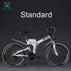 26" 48V 350W/500W 10/15/20AH Lithium Battery Folding Electric Bicycle, Mountain Bike, Electric Bike, MTB E Bike