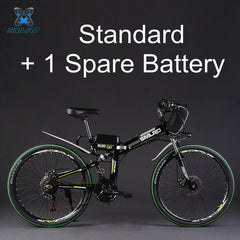 26" 48V 350W/500W 10/15/20AH Lithium Battery Folding Electric Bicycle, Mountain Bike, Electric Bike, MTB E Bike