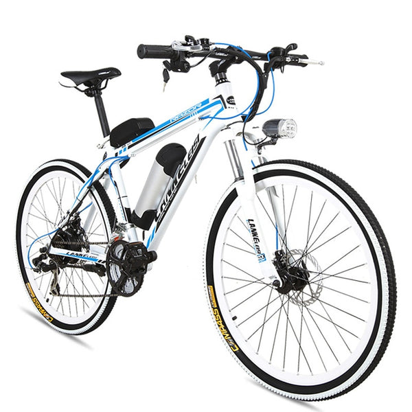 MX3.8 21 Speed, 26 inches*1.95, 36/48V, 240W, Aluminum Alloy Frame, Electric Bicycle, Mountain Bike, Strong Power.