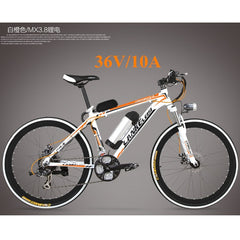 MX3.8 21 Speed, 26 inches*1.95, 36/48V, 240W, Aluminum Alloy Frame, Electric Bicycle, Mountain Bike, Strong Power.