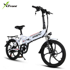 New X-front brand Aluminum frame 20 inch electric bike 6 speed folding mini ebike 250W lithium battery electric bicycle