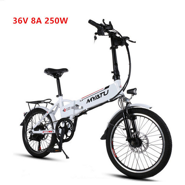 New X-front brand Aluminum frame 20 inch electric bike 6 speed folding mini ebike 250W lithium battery electric bicycle