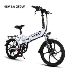 New X-front brand Aluminum frame 20 inch electric bike 6 speed folding mini ebike 250W lithium battery electric bicycle