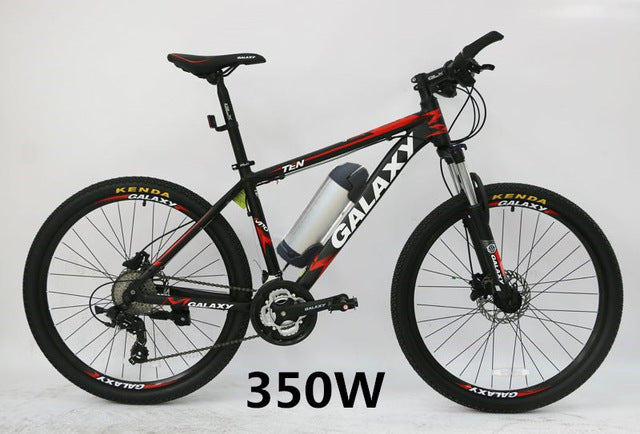 Oil brake 26 inch mountain bike battery car modified lithium battery electric bicycle disc brake moped disc brake 24 speed