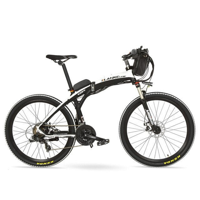 New, Lankeleisi Electric Bicycle, Folding Bike, 26 inches, 36/48V, 240W, Disc Brake, Fast-folding, Mountain Bike
