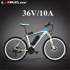 21 Speeds, 36V/240W, 26 Inches, Lithium Battery Electric Bicycle, Disc Brake, Mountain Bike, Aluminum Alloy.