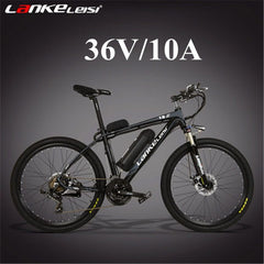 21 Speeds, 36V/240W, 26 Inches, Lithium Battery Electric Bicycle, Disc Brake, Mountain Bike, Aluminum Alloy.