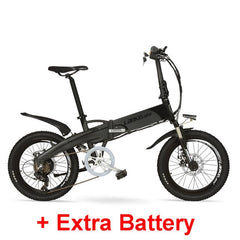 20" Folding Electric MTB, 48V 10Ah Hidden Battery E BIKE, Aluminum Alloy Frame Mountain Bike, Adopt Suspension Fork