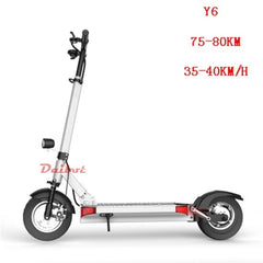 Daibot Y5S Y6 Y7 Foldable Electric Skateboard 10 Inch folding bike seated Electric Scooter with Seat Hoverboard Double Shock