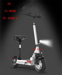 Daibot Y5S Y6 Y7 Foldable Electric Skateboard 10 Inch folding bike seated Electric Scooter with Seat Hoverboard Double Shock