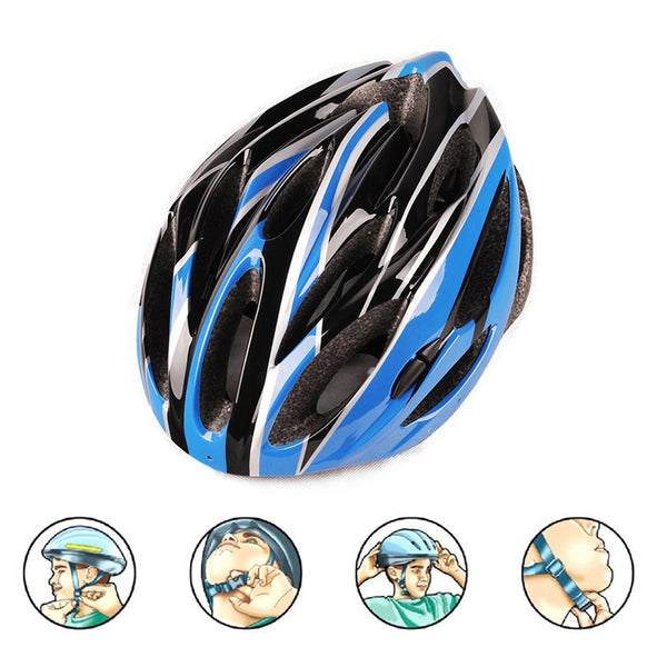 Safety Head Protect Integrated Molding Helmet Bike Bicycle Riding Protective Adult Helmet Impact Resistance Sports Equipment New