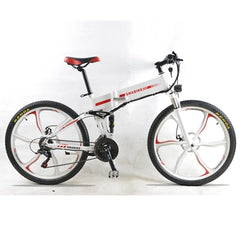 Electric Bike 26 inches 350 W Motor 48 V 7.8 AH 21 Speed Snow MTB Folding Electric Bicycle Brushless mountain bike bicycle road