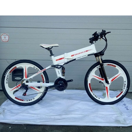 Electric Bike 26 inches 350 W Motor 48 V 7.8 AH 21 Speed Snow MTB Folding Electric Bicycle Brushless mountain bike bicycle road