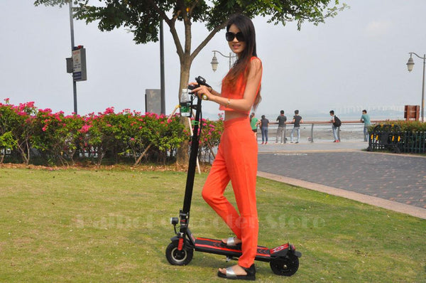 Daibot Folding Electric Scooter Two Wheel Electric Scooters Motor 360W Mini Portable Foldable Electric Bike For Adults