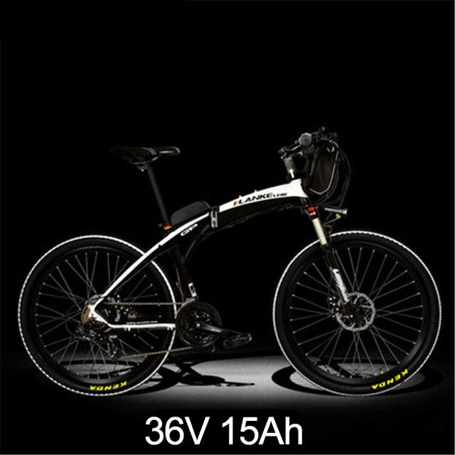 New, Lankeleisi Electric Bicycle, Folding Bike, 26 inches, 36/48V, 240W, Disc Brake, Fast-folding, Mountain Bike