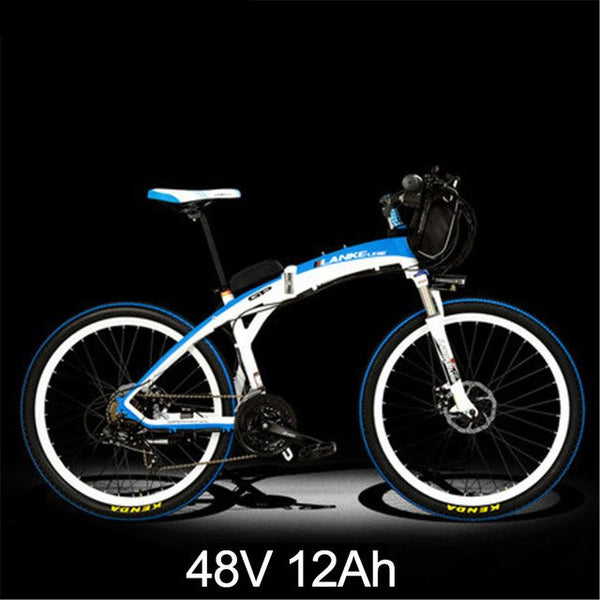 New, Lankeleisi Electric Bicycle, Folding Bike, 26 inches, 36/48V, 240W, Disc Brake, Fast-folding, Mountain Bike