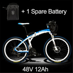 New, Lankeleisi Electric Bicycle, Folding Bike, 26 inches, 36/48V, 240W, Disc Brake, Fast-folding, Mountain Bike