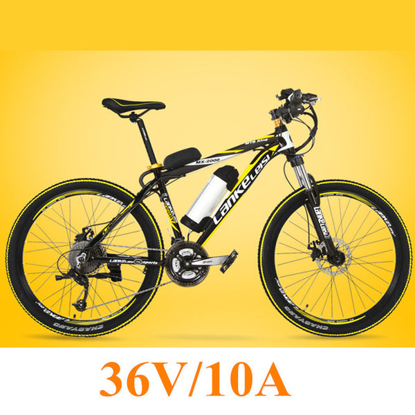 27 Speeds, 26", 36V/48V, 240W, Aluminum Alloy Frame, Lithium Battery Electric Bicycle, Mountain Bike, E Bike Disc Brake.