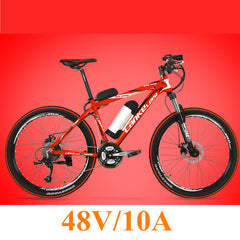27 Speeds, 26", 36V/48V, 240W, Aluminum Alloy Frame, Lithium Battery Electric Bicycle, Mountain Bike, E Bike Disc Brake.