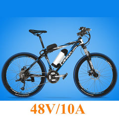 27 Speeds, 26", 36V/48V, 240W, Aluminum Alloy Frame, Lithium Battery Electric Bicycle, Mountain Bike, E Bike Disc Brake.