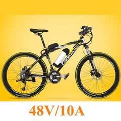 27 Speeds, 26", 36V/48V, 240W, Aluminum Alloy Frame, Lithium Battery Electric Bicycle, Mountain Bike, E Bike Disc Brake.