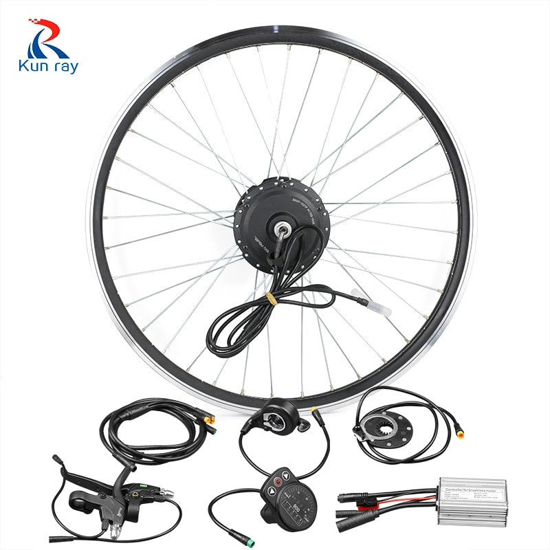 Bike Conversion kit GP-G24F 36V 250W DC Gear Brushless Hub Motor Mountain Electric bicycle Motor 20"-28" ebike front wheel kits