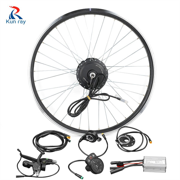 Bike Conversion kit GP-G24F 36V 250W DC Gear Brushless Hub Motor Mountain Electric bicycle Motor 20"-28" ebike front wheel kits