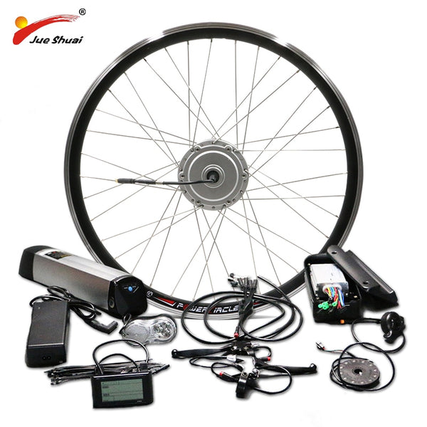 BAFANG Motor Wheel 36V 250W 350W 500W Electric Bike Conversion Kit with 36V 10AH 12AH Lithium Battery 26" 700C 28" Ebike Kit