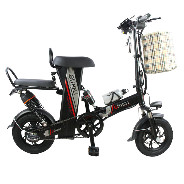 12-inch electric bike mini power folding scooter adult small generation drive electric bicycle lithium battery electric bike