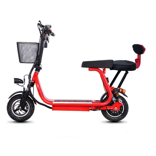 12 inch Electric bike mini two wheels folding bike lithium battery bicycle adult pedal scooter Convenient small electric bike