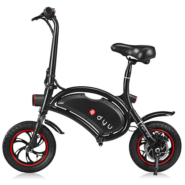 Free Shipping 100% Original DYU D1 12 inch Wheels 10Ah Smart Folding Electric Bicycle Bike ( Deluxe Version )