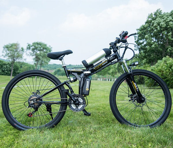 26 inch Electric Bicycle 48V 10.8ah  Lithium Battery Electric Mountain Bike 350W Motor Foldable EBike powerful Electric Bike